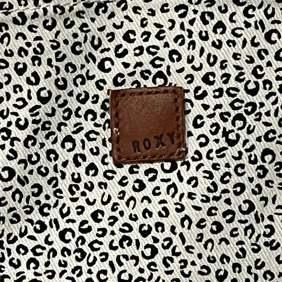 Roxy Cheetah Print Denim Cut-Off Shorts - Picture 10 of 16